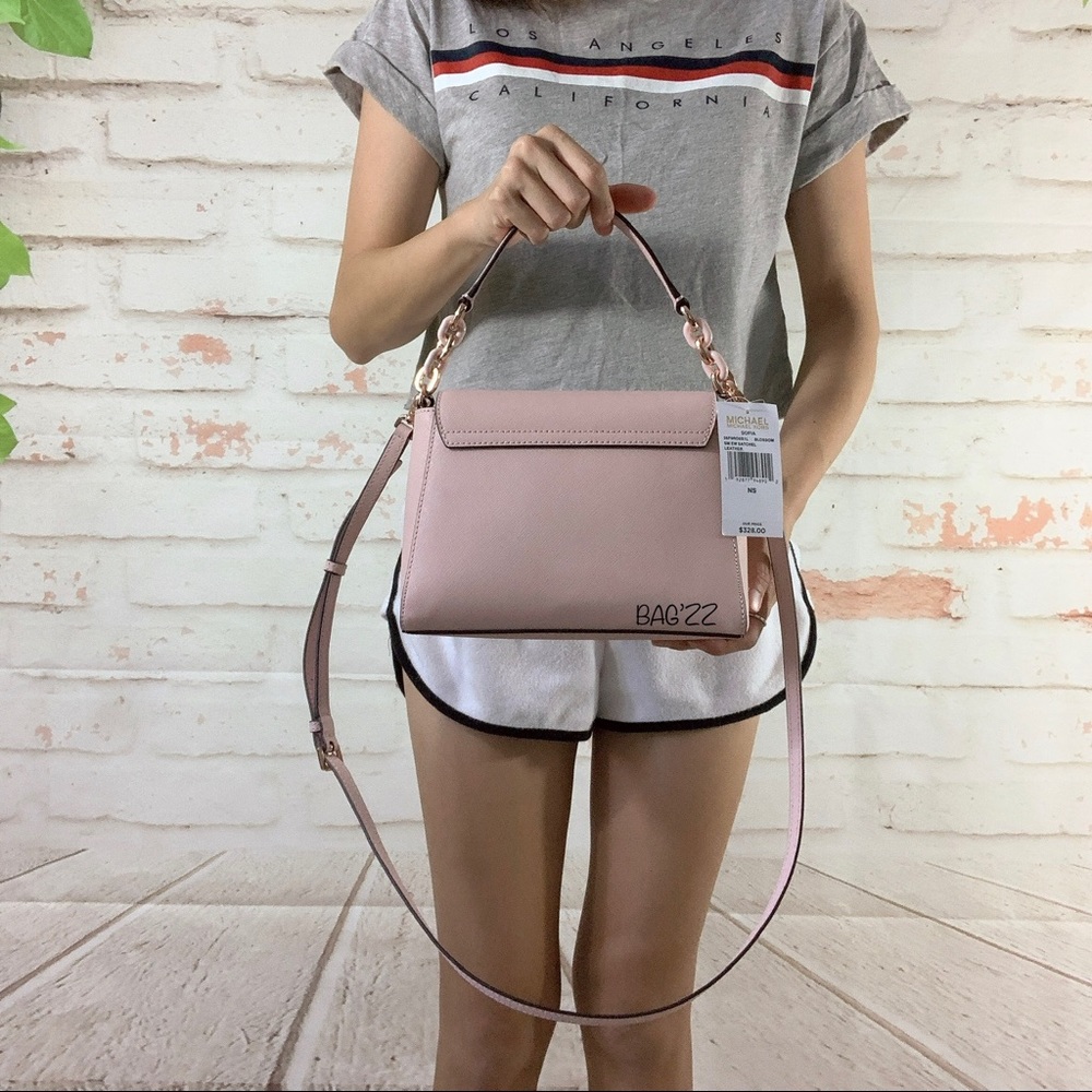 ❗️LAST ONE❗️Michael Kors Sofia Small Satchel - Picture 3 of 8